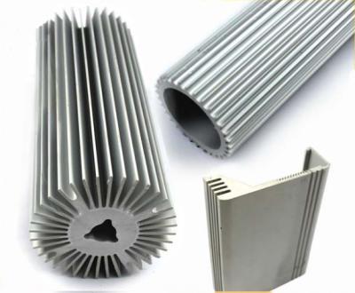 China Architectural Aluminium Profile , Circular Heatsink Extruded Aluminium Profile for sale