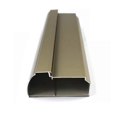 China Champagne Color Aluminum Curtain Wall-Profil T5 für Baumaterialien zu verkaufen