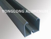 China 6 M Anodized Aluminum Curtain Wall Profile , Rectangle Aluminum Sliding Door Profile for sale