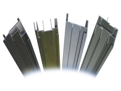 China Construction Building Material 6063 Series Aluminium Profile For Glass Window Curtain Wall for sale