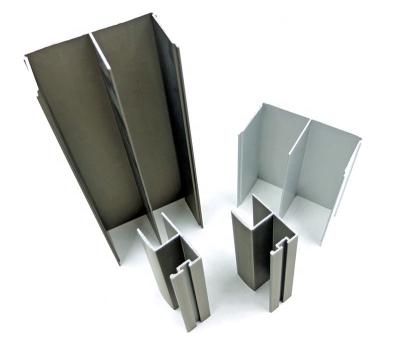 China Customized Type Sliding Door / Window Aluminum Profiles 6063 6061 for sale