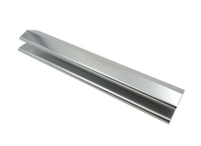 China 6000 Series Anodised Silver Polished Aluminium Extrusion Profile , Windows And Doors Aluminium Profile for sale