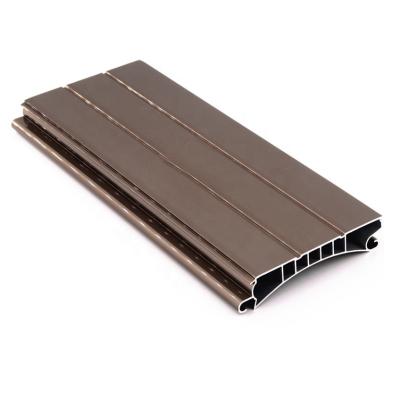 China 6063 Aluminium Door Extrusion Shutters Aluminum Roller Shutter Profiles for sale