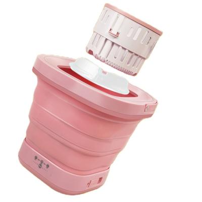 China New Arrival Folded Durable Using Portable Small Floor Space Saving Water Mini Folding Washing Machine for sale