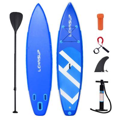 China Material Is Durable 2022 The New Rising Rack Paddle Board Longboard Inflatable Surfboard SUP Factory Outlet for sale