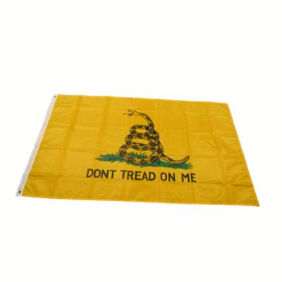 China Wholesale Cheap Promotional Flying 3X5 Flag Custom Don't Tread On Me Flag for sale