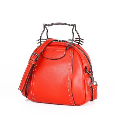 China 2021 new high quality genuine cow body designed leather crossbody handbag for ladies for sale