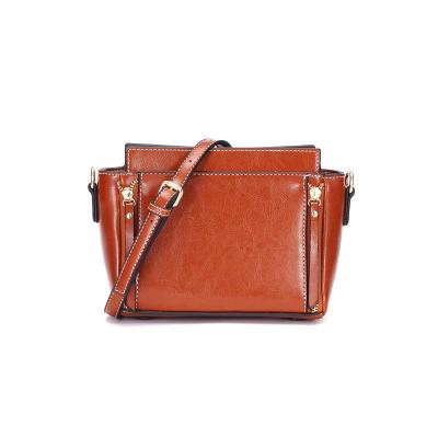 China 2021 Vintage Handbag Vintage Body Bag Luxury Genuine Leather Cross Shoulder Bags For Women for sale