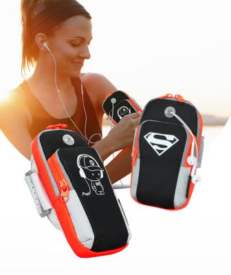 China Water Proof Fashion Neoprene Phone Arm Bag Outdoor Working Waterproof Mini Sport Wrist Arm Bag for sale