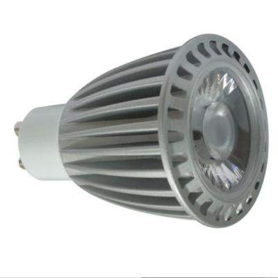 China Residential Light 7W GU10/MR16 Beam Angle 15 Degree, 9W 3000K Yellow COB Spot Light Bulb For Shopping Mall for sale