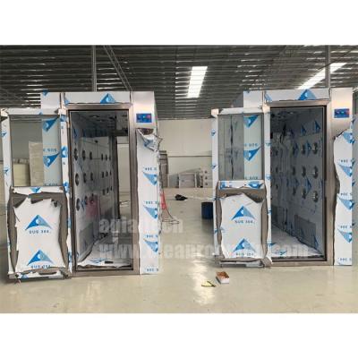 China Ducha de aire del servicio de los cuartos de ducha de aire buena para los cuartos limpios en venta