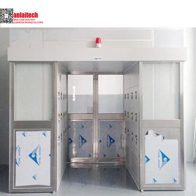 China Air shower lock room with automatically sliding door system for sale