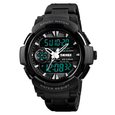 China Dual Alarm SKMEI 1320 Time Chronograph Sport Watch Analog-Digital Watches For Men for sale