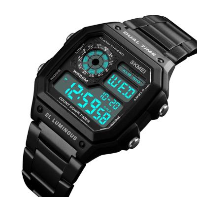 China Multifunctional Waterproof Sports Alarm Factory Direct Case Luminous Running Digital Watch for sale