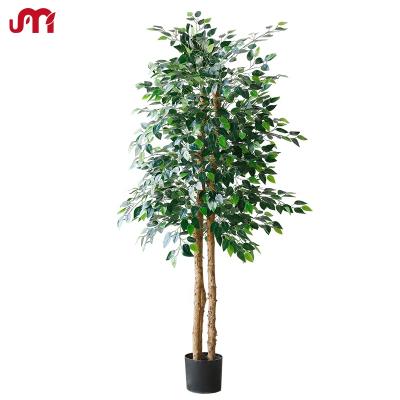 China 200cm high artificial plant contemporary high quality ficus home decoration wholesale potted for sale