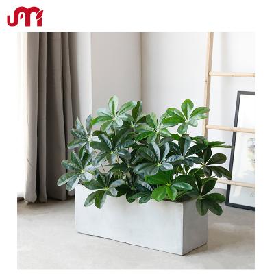 China Contemporary Mini Artificial Plant Bonsai Tree With Cement Pot 62x25x25cm for sale