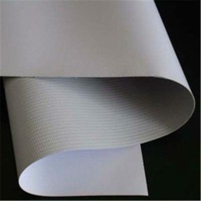 China White Back, Gray Back Blockout Black PVC Cable Banner NF530-580gsm-f63b for sale