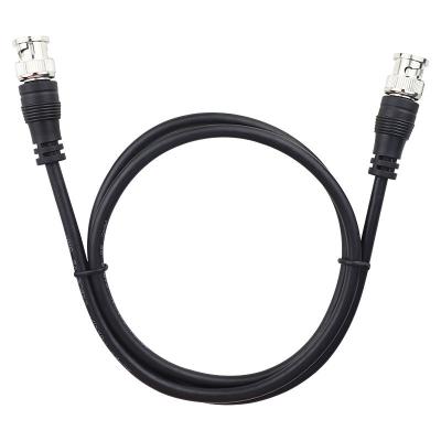 China Pure Copper Camera BNC Male To Straight Male Crimp HD Video Dual Head Monitor Cable 0.5M 1M Patch Cord for sale