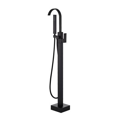 China Without slide bar available in large quantity combination black stainless tub faucet for sale