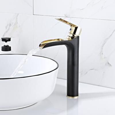 China Hot Selling Contemporary Thermostatic Faucets Metered Standing Sink Basin Faucets for sale