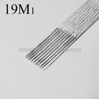 China Permanent Professional Sterilized Tattoo Needle On Bar 19M1 for sale