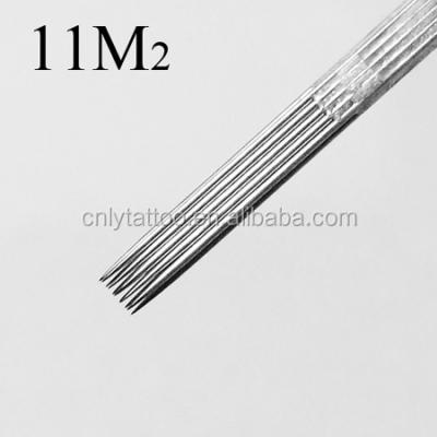 China 50pcs Permanent Professional Sterilized Tattoo Needle On 11M2 Bar for sale