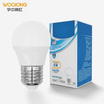 China WOOJONG High Quality Led Residential Light Bulb G45 Aluminum And Plastic 2700-7000K for sale