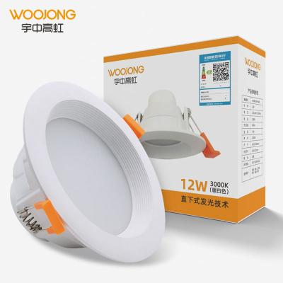 China EUROPEAN WOOJONG Factory Price Trimless 3000K 4000K 6500K Led Recessed Downlight for sale