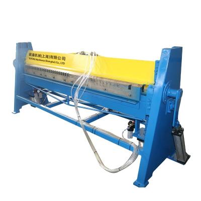 China Hotels Factory In Stock Pneumatic Bending Type Metal Plate Iron Bender Small Bending Machine for sale