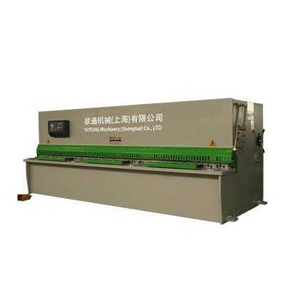 China Stainless Plate Shearing Machine Hydraulic Metal Sheet Shear Cutting With MD11 Control System For Stainless Steel Shears for sale