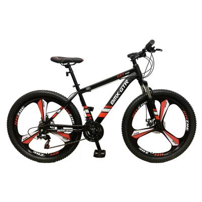 China Popular Fashion 3.0 Speed ​​21 Speed ​​Steel Frame Suspension 26 Steel Frame Disc Brake Tire Beach Snow Mountain Bike for Men Cycle for sale