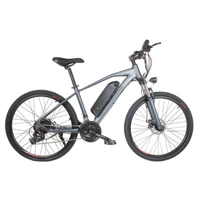 China Aluminum alloy aluminum alloy electric mountain bike with double disc brake electric mountain bike for men for sale