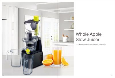 China NEW Big/Wide Mouth AC induction motor slow juicer compare to NUC Hurom Kuving BPA FREE GK-AMR8828 for sale