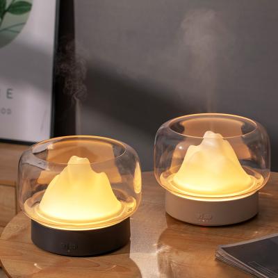 China 7 Color Changing LED Light Aromatherapy Essential Oil Diffuser air ultrasonic humidifier Light Wood color GXZ-X907 for sale