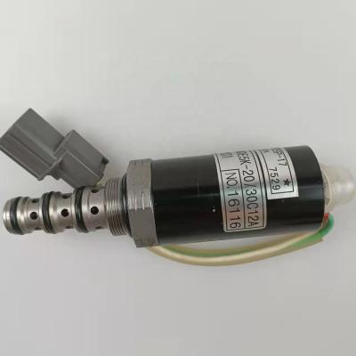 China Excavator Spare Parts Electric Solenoid Valve Transmission Valve SK200-2 KDRDE5K-20/30C12A-101 for sale