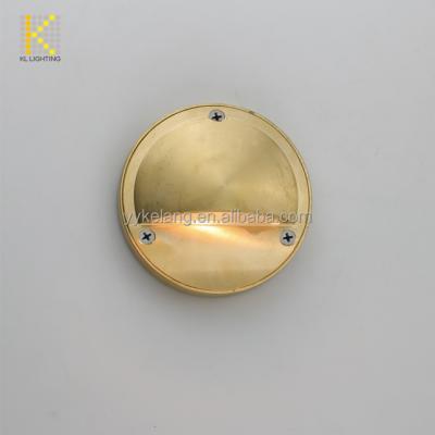 China Tempered Glass Eyelid Wall Light Wall Recessed 316 Light Stainless Steel-Copper Brass 12V MR16 240V GU10 LED IP67 Warm White for sale