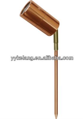 China Garden Copper Solid Copper Spike Led Light for sale