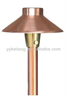 China Low Voltage 12V Copper Garden Path Light for sale