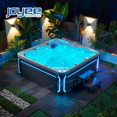 China JOYEE 6-7 Eco-friendly Material Person Balboa America Luxury Acrylic Outdoor Hot Tub Bath Spa With Party Massage Bathtub Whirlpool Hot Tub for sale