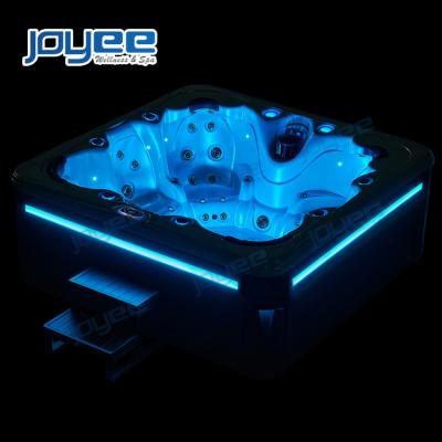 China JOYEE Modern Patio Party Spring SPA Tub for 7 Person Coastal Home Bathtub with Water Pump Jets Promotion Outdoor Whirlpool Tub for sale