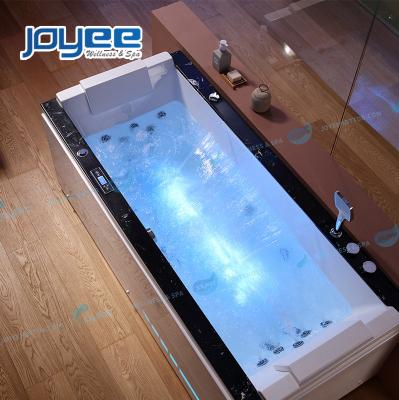 China JOYEE Skirt Three Side Bathtub For Adults Bath Tubs Massage 1 Person Massage Bathtub Indoor Acrylic Whirlpool Bathroom Tub for sale