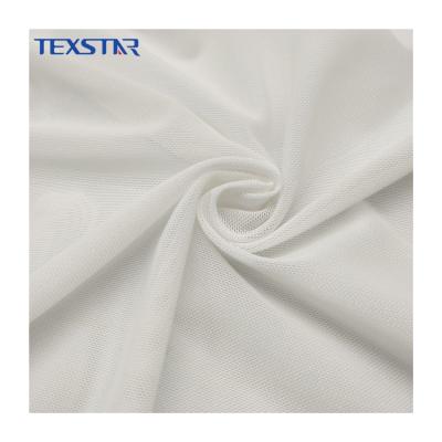 China New Arrival Polyester Spandex 4 Way Stretch Touch Power Sustainable Mesh Fabric for sale