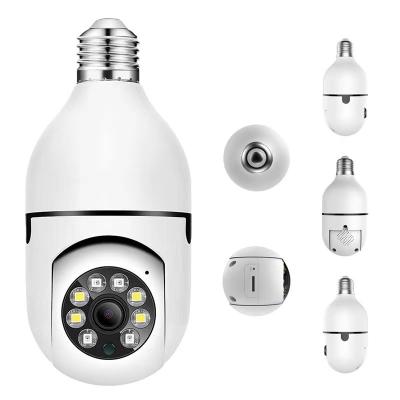 China YI IOT A9 V380 Light Bulb Full Color Light Bulb Full Color YI IOT A9 V380 Night Vision E26 E27 Real-time Notification App Home Push Pro 3MP 5MP WIFI PTZ Camera for sale