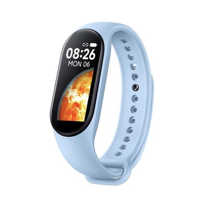 China Wifi M7 M6 Smart Wristband Bracelet Fitness Watch MI OLED Screen With Heart Rate Monitor Blood Pressure Smart Watch for sale