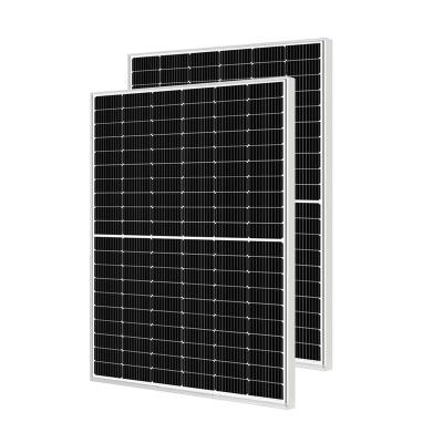 China high quality mono solar panel half reduced solar panel price 450 watt PV system for home project 182*182mm for sale