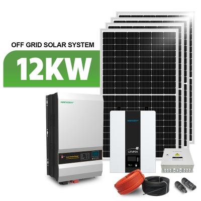 China Home Solar Power System Manufacturers 12kw 15kw Solar Storage Systems 12kw 15kw Off Grid Solar System for sale