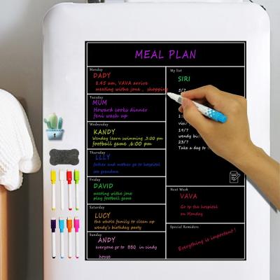 China Form Monthly Whiteboard Magnetic Dry Erase Calendar Fridge Planner Weekly Board for Fridge for sale