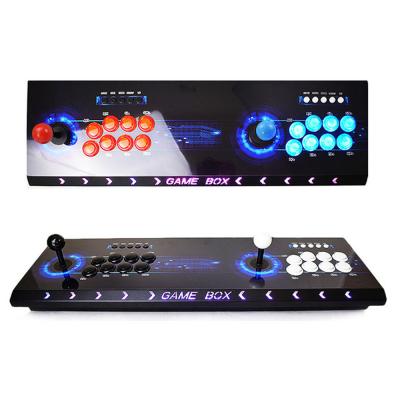 China Game wheel steering Pandora 3D arcade coin operated console, jamma 8000 multi game in 1 dual joystick console for sale