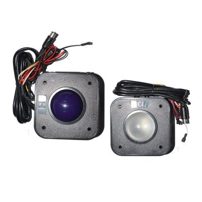 China New Arrival 3 Inch PS2 Plastic LED Arcade Trackball For Arcade Games Parts for sale