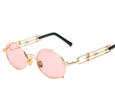 China 2022 fashion sunglasses 896 metal vintage retro personal steamer sunglasses punk eyewear shades for sale